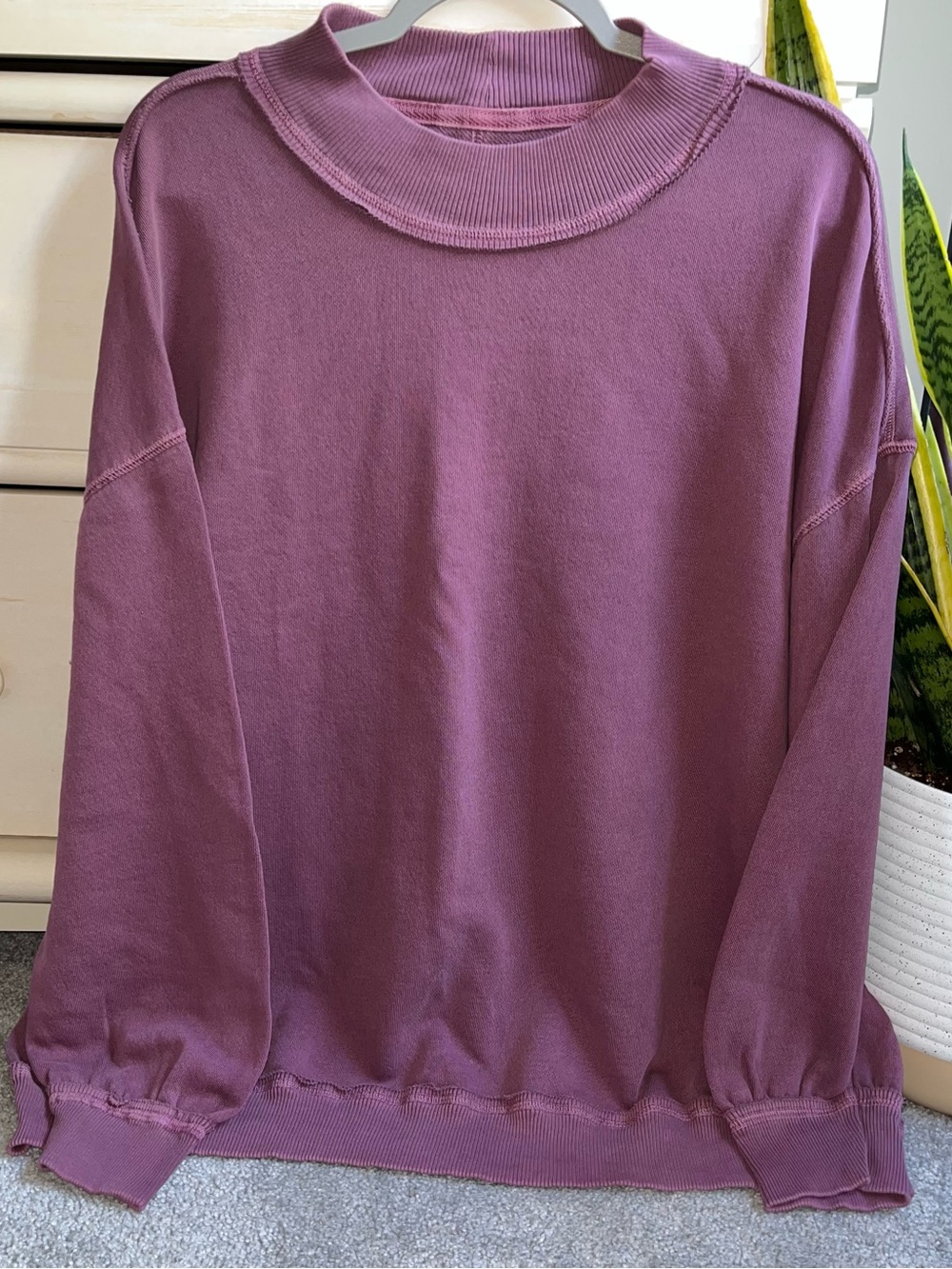 NWOT We The Free by Free People  Palm Springs Turtle Pullover Sweatshirt S/P - Picture 3 of 7